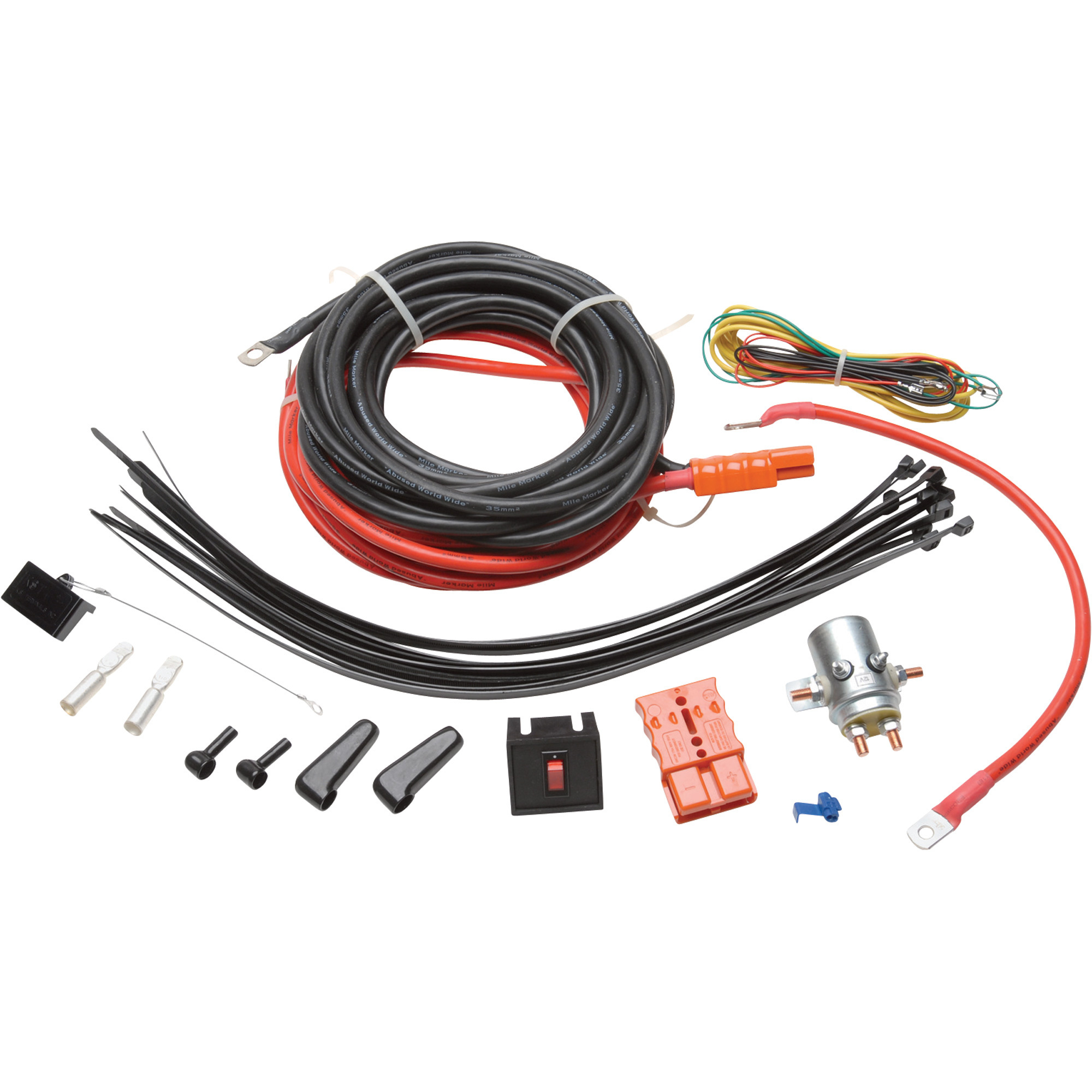 Mile Marker Rear Mount Electric Winch Quick Disconnect Kit, Model# 76-93-53000